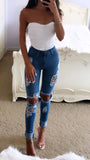 JEANS DÉCHIRÉS PARFAITS