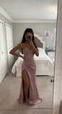 MAUVE CORSET GOWN