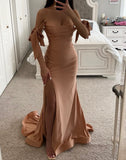 LUXE SATIN GOWN