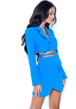 BLUE CROP BLAZER