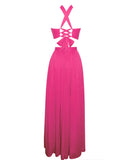 ELLA SILK CHIFFON MAXI DRESS