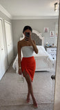 TANGERINE SKIRT