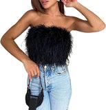 FEATHER TUBE TOP