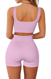 BIKER SHORTS SET