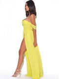 YELLOW MAXI DRESS