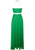 QUIN SILK MAXI DRESS