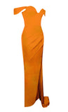 ROBE ORANGE CHÉRIE