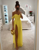 YELLOW MAXI DRESS