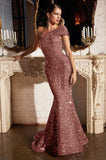 SEQUIN MERMAID GOWN