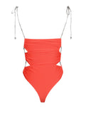 CRYSTAL ONE PIECE SWIMSUIT