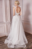 A LINE CORSET WEDDING GOWN