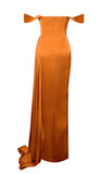 ROBE ORANGE CHÉRIE