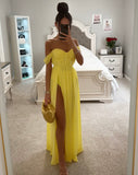 YELLOW MAXI DRESS