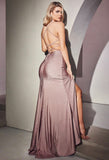 STRETCH JERSEY STONE GOWN