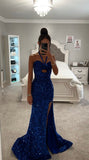 HALTER FITTED SEQUIN KEY HOLE FRONT GOWN