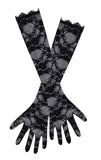 BLACK LACE GLOVES